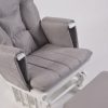 Adjustable Reclining Glider Chair with Ottoman showing padded seat and arm cushions