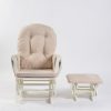 DSC_7351 Padded Nursery Glider Chair with Ottoman