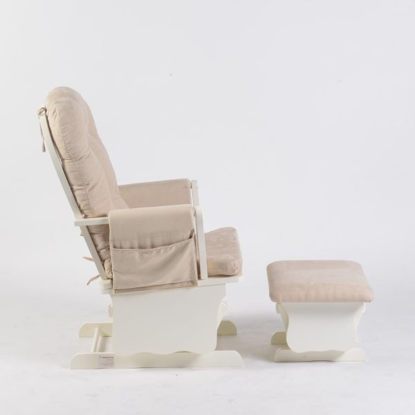 DSC_7354 Padded Nursery Glider Chair with Ottoman