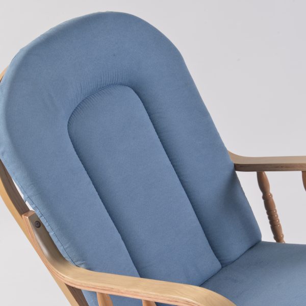 DSC_7483 Custom Wooden Rocking Chair with Ottoman for Nursery Furniture Manufacturer