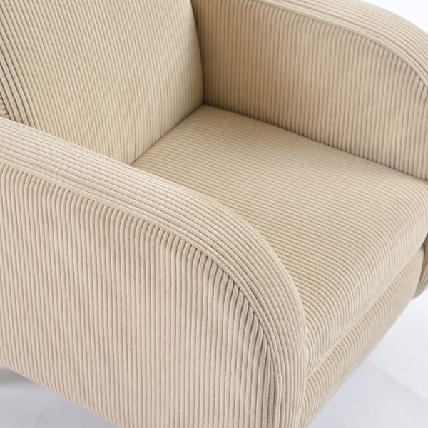 Convertible Baby Rocking Chair with Removable Wooden Rockers