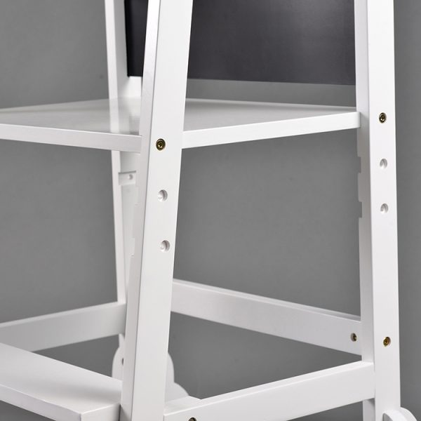 DSC_8436 拷贝 2 Kids Learning Tower with Chalkboard – Adjustable Wooden Step Stool