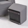 Swivel Reclining Nursery Glider with Ottoman