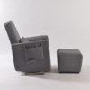 Swivel Reclining Nursery Glider with Ottoman