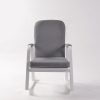DSC_8613 Modern Rocking Chair with Ottoman | Upholstered Lounge Chair for Living Room