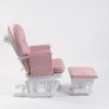 Adjustable Reclining Glider Chair with Ottoman