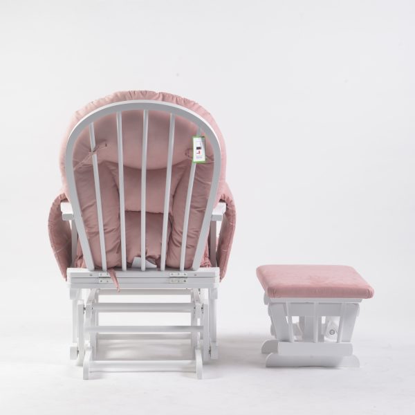 Adjustable Reclining Glider Chair with Ottoman