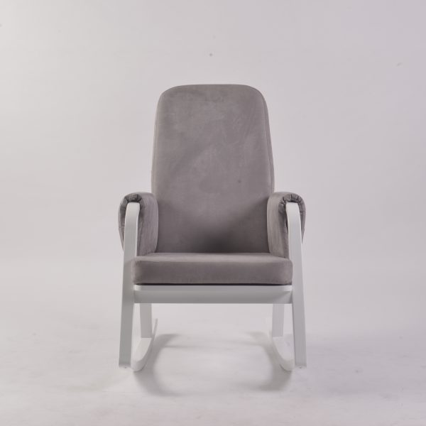 DSC_8739 Modern Rocking Chair with Ottoman | Upholstered Lounge Chair for Living Room