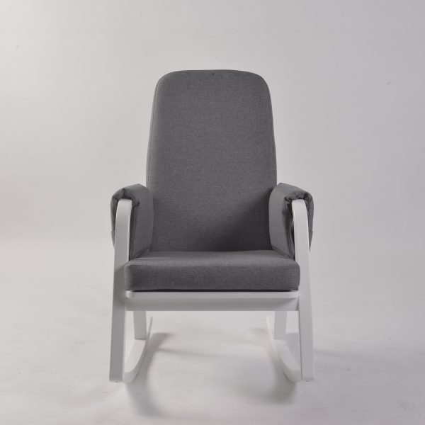 DSC_8753 Modern Rocking Chair with Ottoman | Upholstered Lounge Chair for Living Room