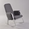 DSC_8757 Modern Rocking Chair with Ottoman | Upholstered Lounge Chair for Living Room