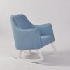 DSC_8802 Modern Upholstered Nursery Rocking Chair