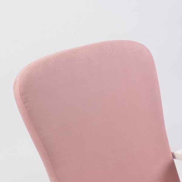 DSC_8875 Modern Rocking Chair with Ottoman | Upholstered Lounge Chair for Living Room