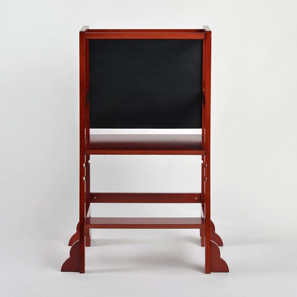 DSC_8914 拷贝 2 Kids Learning Tower with Chalkboard – Adjustable Wooden Step Stool