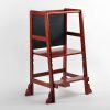DSC_8916 拷贝 2 Kids Learning Tower with Chalkboard – Adjustable Wooden Step Stool