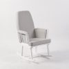 Nursing Glider Rocking Chair with High Back