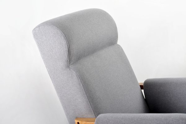 DSC_9337 拷贝 Upholstered Wooden Nursery Rocking Chair with Ottoman