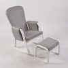 DSC_9385 Modern Rocking Chair with Ottoman | Upholstered Lounge Chair for Living Room