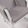 DSC_9386 Modern Rocking Chair with Ottoman | Upholstered Lounge Chair for Living Room