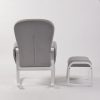 DSC_9395 Modern Rocking Chair with Ottoman | Upholstered Lounge Chair for Living Room