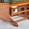 DSC_9395 拷贝 Wooden Wingback Nursery Glider Chair with Ottoman