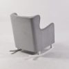DSC_9522 Wingback Upholstered Nursery Rocking Chair