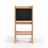 TH014 本色 (1) 2-in-1 Convertible Learning Tower and Kids Table with Chalkboard