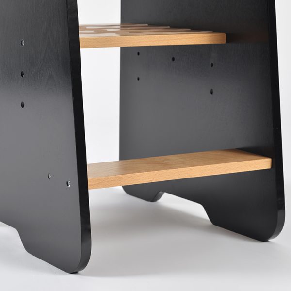 Non-Slip Wooden Learning Tower for Kids
