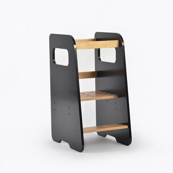 Non-Slip Wooden Learning Tower for Kids