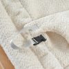 TH061 粒绒 (10) Wooden Baby Rocker with Soft Padded Seat