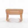 TH061 粒绒 (6) Wooden Baby Rocker with Soft Padded Seat