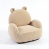 Bouclé Kids Sofa with Cute Animal Ears