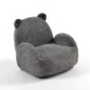 Bouclé Kids Sofa with Cute Animal Ears