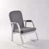 报价图片1 Modern Rocking Chair with Ottoman | Upholstered Lounge Chair for Living Room