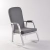 报价图片2 Modern Rocking Chair with Ottoman | Upholstered Lounge Chair for Living Room