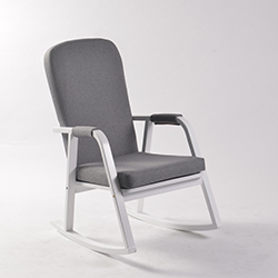 报价图片2 Modern Rocking Chair with Ottoman | Upholstered Lounge Chair for Living Room