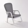 报价图片3 Modern Rocking Chair with Ottoman | Upholstered Lounge Chair for Living Room