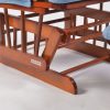 Classic Button Tufted Nursery Glider Chair with Ottoman